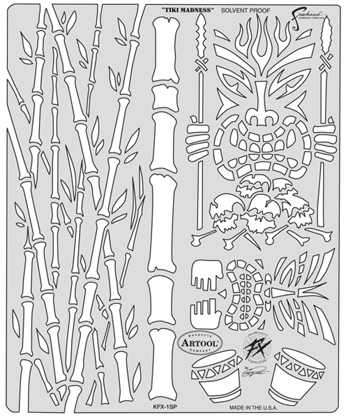 Kustom FX Tiki Madness Template