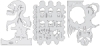 Skull Master Templates, Set of 3