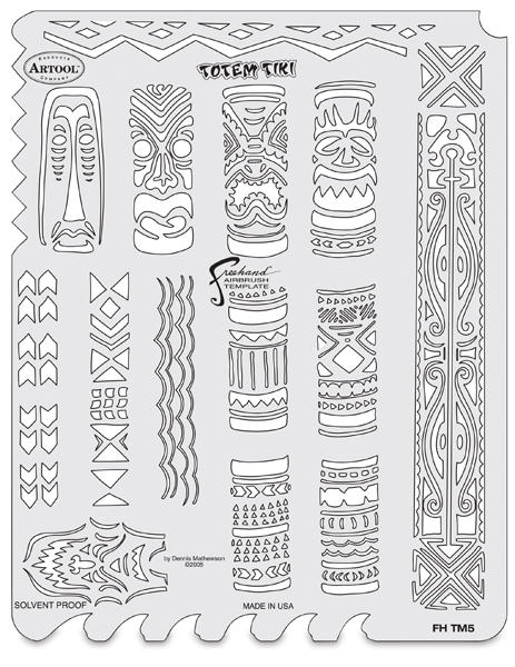 Tiki Master Totem Tiki Template