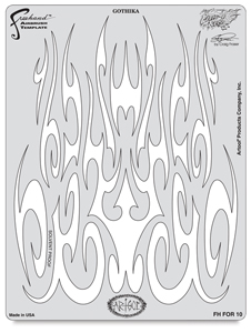 Flame-O-Rama 2 Gothica Template