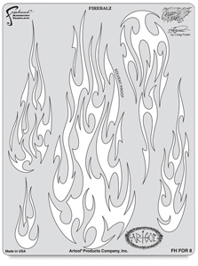 Flame-O-Rama 2 Fire Balz Template