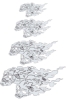 HotHeadz Smokin' Joes Templates, Set of 4