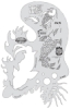 Kanji Master Koi Fish Template