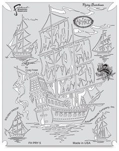 Piracy Flying Dutchman Template