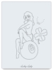 Sailor Girlies Templates, Set of 4