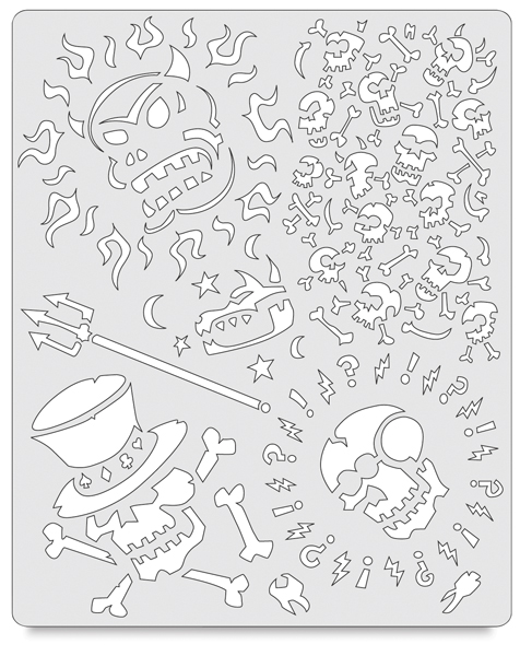 Curse of the Skull Master Voo Doo Template