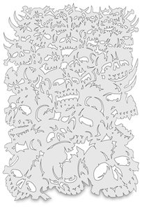 Curse of the Skull Master Bonz II Template