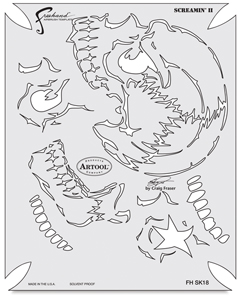 Return of Skull Master Screamin' II Template