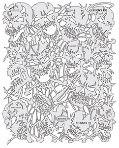 Return of Skull Master Lucky 13 Template