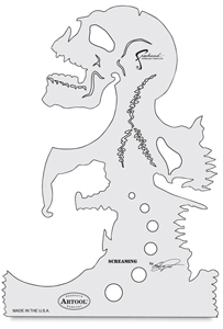 Skull Master The Screaming Template