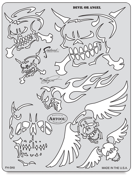 Son of Skull Master Devil or Angel Template