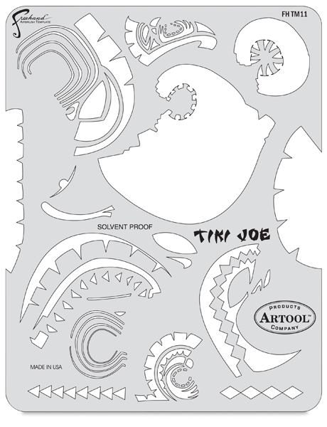 Tiki Master II Tiki Joe Template