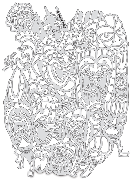 Tiki Master II Freaky Tikis Template