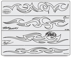 Tribal Master Templates, Set of 7