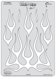 Flame-O-Rama Ol' School Template