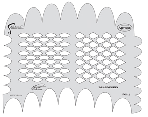 Kustom FX II Dragon Skin Template