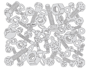 Kustom FX II Nutz N' Bolts Template