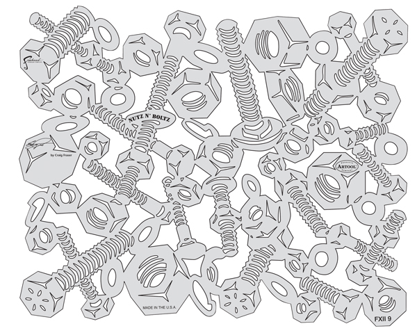 Kustom FX II Nutz N' Bolts Template