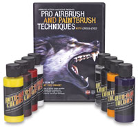 Createx Auto Air Paint and DVD Sets