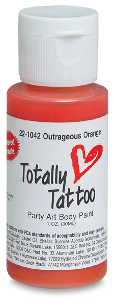 1&nbsp;oz Bottle, Outrageous Orange