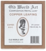 Copper Leafing, 25 Sheets