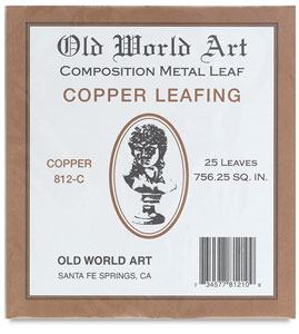 Copper Leafing, 25 Sheets