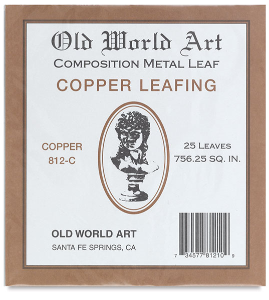 Copper Leafing, 25 Sheets