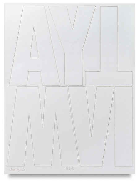 6" Letters