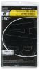 Franklin Gothic, Black, 6", Repositionable
