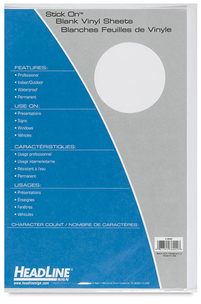 Vinyl Blanks, White