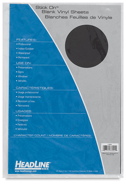 Vinyl Blanks, Black