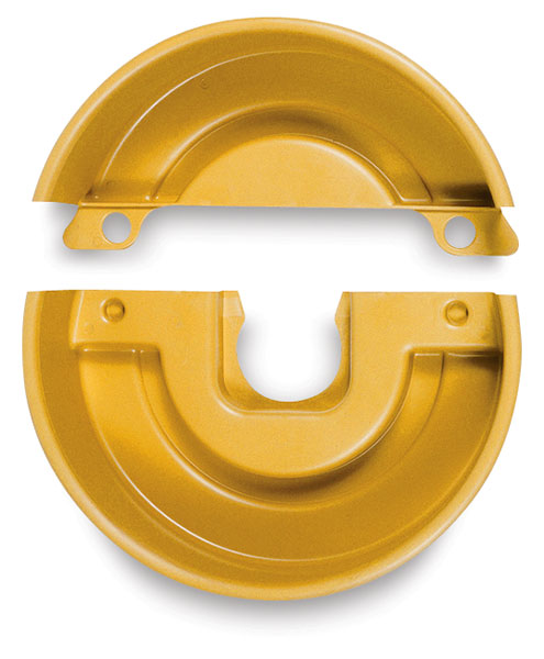 Plastic Splash Pan, Gold