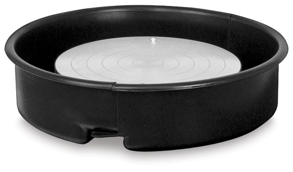 Plastic Splash Pan, Black