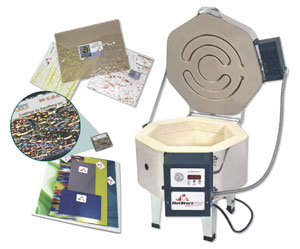 Pro Studio Kiln w/ Bonus Glass Sample Pack Pro Studio Kiln w/ Bonus Glass Sample Pack