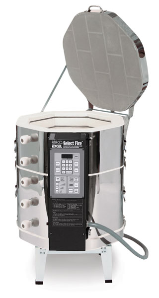 Single Phase Kiln, 208V AC, Example of Size 36"H&nbsp;x&nbsp;29"W&nbsp;x&nbsp;22½"D