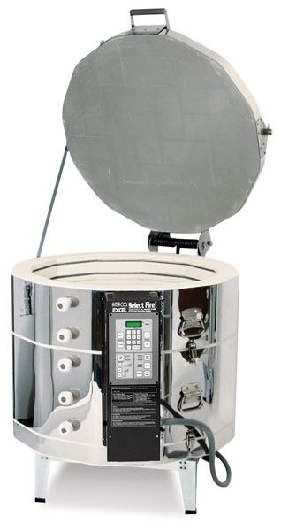 Single Phase Kiln, 208V AC with EZ Lift, Example of Size 36"H&nbsp;x&nbsp;40½"W&nbsp;x&nbsp;34"D