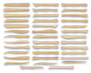 Set of 38, 6" long
