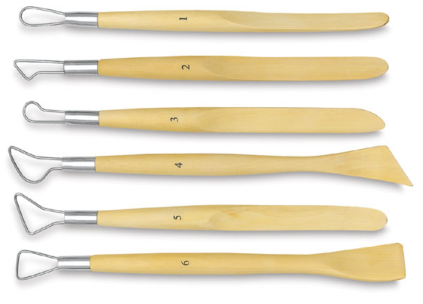 Set of 6 Round Tools