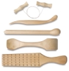 Large Wooden Paddle Tool Set