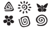 Set of 6, Small Designs