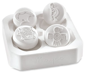 Set of 4, Native American Designs