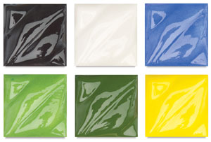 Set of 6 Glazes, Pints