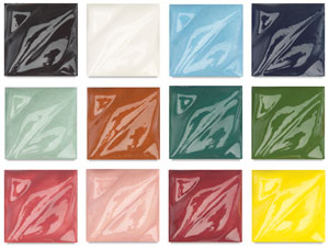 Set of 12 Glazes, Pints
