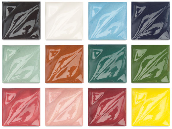 Set of 12 Glazes, Pints