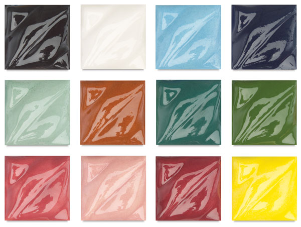 Set No. 712 of 12 Glazes