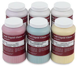 Classroom Pack 1, Set of 6 Glazes Classroom Pack 1, Set of 6 Glazes