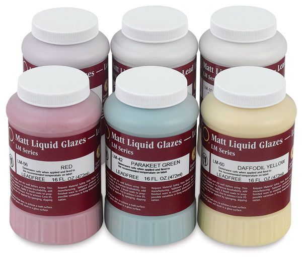 Classroom Pack 1, Set of 6 Glazes