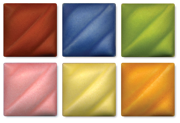 Classroom Pack 2, Set of 6 Glazes