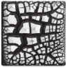 Cobblestone Glaze, White