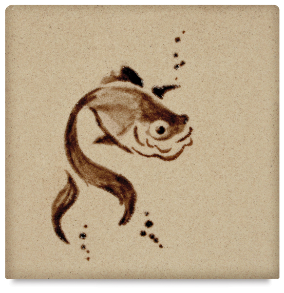 Decorating Wash, Manganese (Sample Artwork)